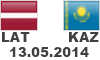  13.05.2013    Latvija -  Kazahstāna 